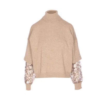 Brunello Cucinelli Women Sweater In Brown