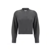 Brunello Cucinelli Cashmere Jumper In Grey