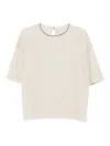 Brunello Cucinelli Women Sweater In Neutral