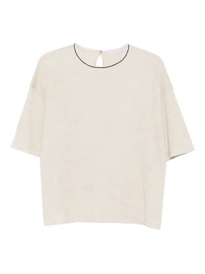 Brunello Cucinelli Women Sweater In Neutral