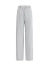 Brunello Cucinelli Women Sweatpants In Gray