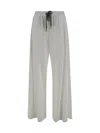 Brunello Cucinelli Women Sweatpants In Gray