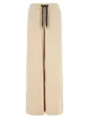 Brunello Cucinelli Wide-leg Fleece Trousers With Adjustable Drawstring