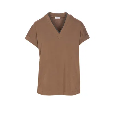 BRUNELLO CUCINELLI BRUNELLO CUCINELLI WOMEN T-SHIRT