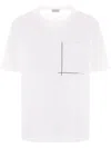 Brunello Cucinelli Classic Pocket Tee Shirt Clothing In Multicolor