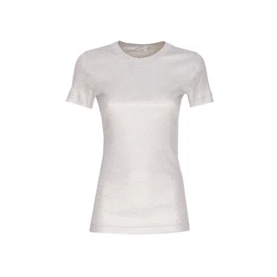 Brunello Cucinelli Women T-shirt In Silver