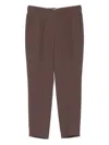Brunello Cucinelli Women Tailored Jogger Pants In Brown