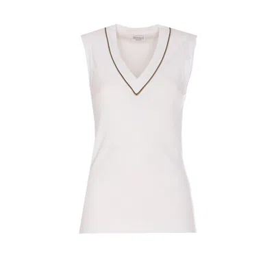 BRUNELLO CUCINELLI BRUNELLO CUCINELLI WOMEN TANK TOP