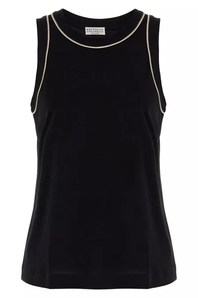 BRUNELLO CUCINELLI BRUNELLO CUCINELLI WOMEN TANK TOP MONILE