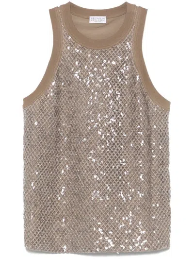 BRUNELLO CUCINELLI BRUNELLO CUCINELLI WOMEN TANK TOP