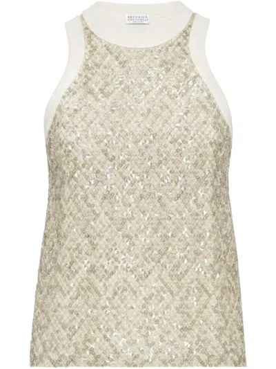 BRUNELLO CUCINELLI BRUNELLO CUCINELLI WOMEN TANK TOP
