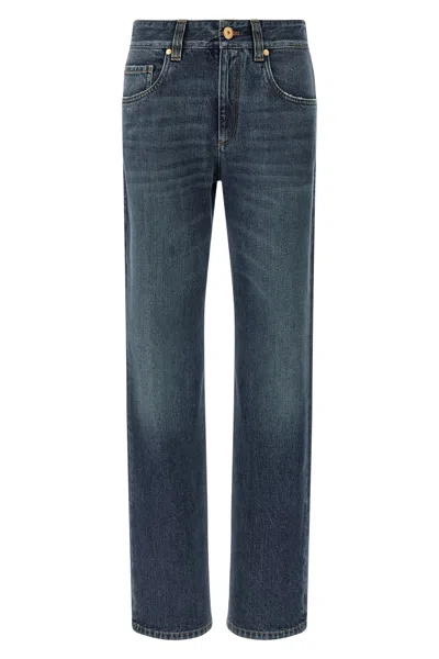 BRUNELLO CUCINELLI BRUNELLO CUCINELLI WOMEN 'THE COLUMN' JEANS