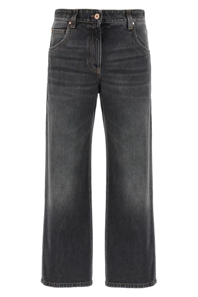 BRUNELLO CUCINELLI BRUNELLO CUCINELLI WOMEN 'THE SQUARE' JEANS