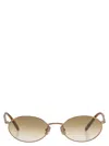 Brunello Cucinelli Women Timeless Reflections Sunglasses In Titanium In Gold