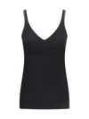 Brunello Cucinelli Women Top With Embellishments In Black