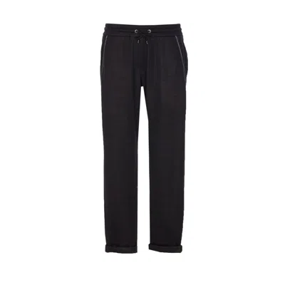 Brunello Cucinelli Women Track Pants In Black