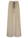 Brunello Cucinelli Track Trousers In Cotton Fleece Smooth