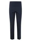 Brunello Cucinelli Capri  With Monili Trousers Blue In Blue