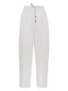 Brunello Cucinelli Women's Trouser In White