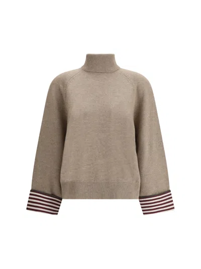 BRUNELLO CUCINELLI BRUNELLO CUCINELLI WOMEN TURTLENECK SWEATER