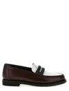 Brunello Cucinelli Women Two-tone Loafers In Multi