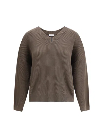 Brunello Cucinelli Women V-neck Sweater