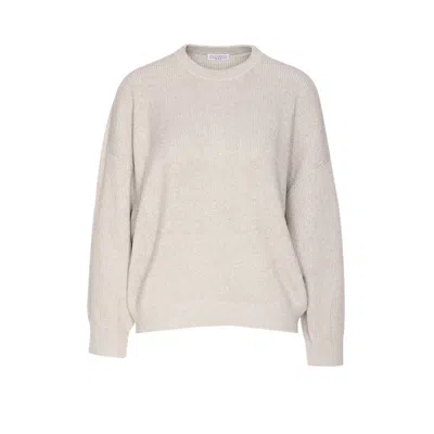 Brunello Cucinelli Women Vanise' Sweater In Neutral