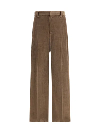 BRUNELLO CUCINELLI BRUNELLO CUCINELLI WOMEN VELVET PANTS