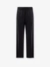 Brunello Cucinelli Women Virgin Wool Blend Trousers In Black
