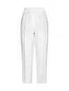 Brunello Cucinelli Women Viscose And Linen Trousers