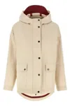 Brunello Cucinelli Water Repellent Jacket Casual Jackets And Parka Beige
