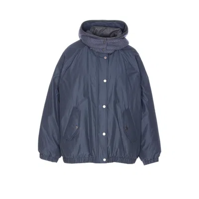 BRUNELLO CUCINELLI BRUNELLO CUCINELLI WOMEN WATER-REPELLENT TAFFETA' DUVET
