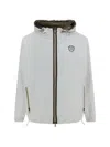 Brunello Cucinelli Waterproof Jacket With Hood In Multicolor