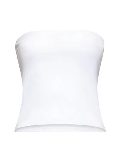 Brunello Cucinelli Women White Jersey Bandeau Top