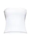 Brunello Cucinelli Women White Jersey Bandeau Top In White