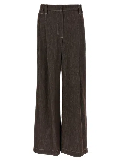 Brunello Cucinelli Women Wide Leg Jeans