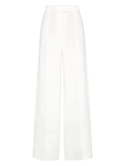 Brunello Cucinelli Women's Wide Leg Trousers
