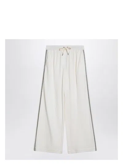BRUNELLO CUCINELLI WOMEN'S WIDE TROUSERS