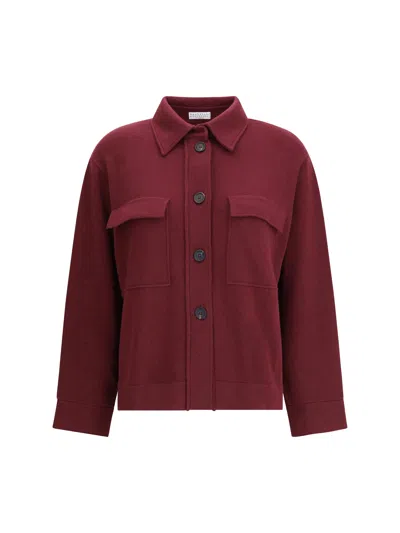 BRUNELLO CUCINELLI BRUNELLO CUCINELLI WOMEN WOOL AND CASHMERE CARDIGAN