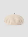 Brunello Cucinelli Monili-chain Slip-on Beret In Neutral