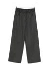 Brunello Cucinelli Women Wool Drawstring Trousers