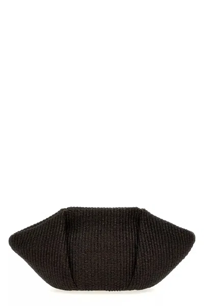 BRUNELLO CUCINELLI BRUNELLO CUCINELLI WOMEN WOVEN CLUTCH BAG