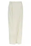 Brunello Cucinelli Midi Length Wrap Skirt With Back Pocket