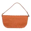 BRUNELLO CUCINELLI WOMENS ORANGE SHOULDER BAG