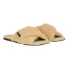 Brunello Cucinelli Woman Sandals Beige Size 10 Soft Leather In Beige