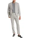 Brunello Cucinelli Men's Wool, Silk And Linen Chevron Two-piece Suit