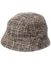 Brunello Cucinelli Wool & Alpaca-blend Bucket Hat In Gray