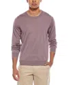 Brunello Cucinelli Wool & Cashmere-blend Crewneck Sweater In Pink