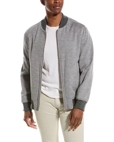 Brunello Cucinelli Wool & Cashmere-blend Jacket In Gray