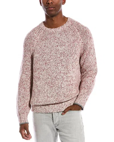 Brunello Cucinelli Virgin Wool-cashmere-silk Sweater In Multi